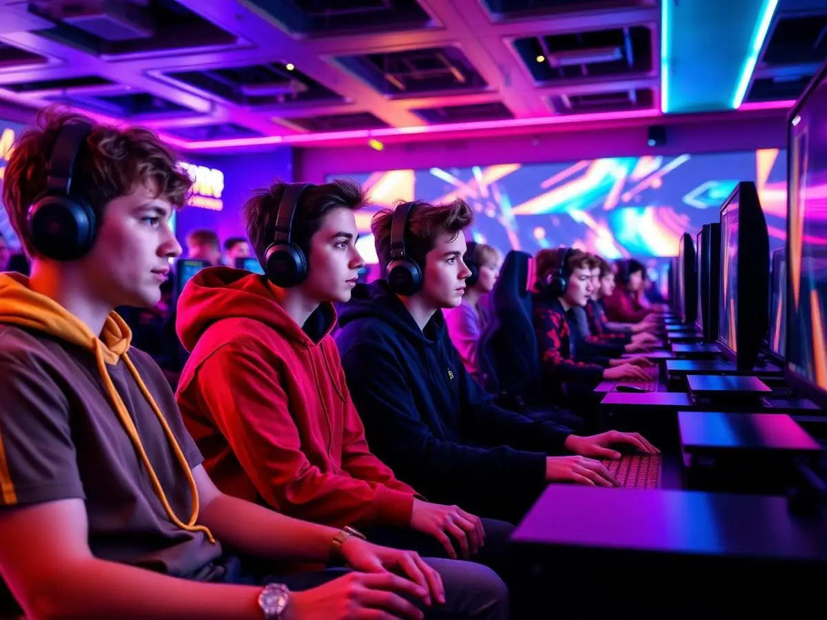 Private soundproof squad room for professional esports teams at Nexus Gaming